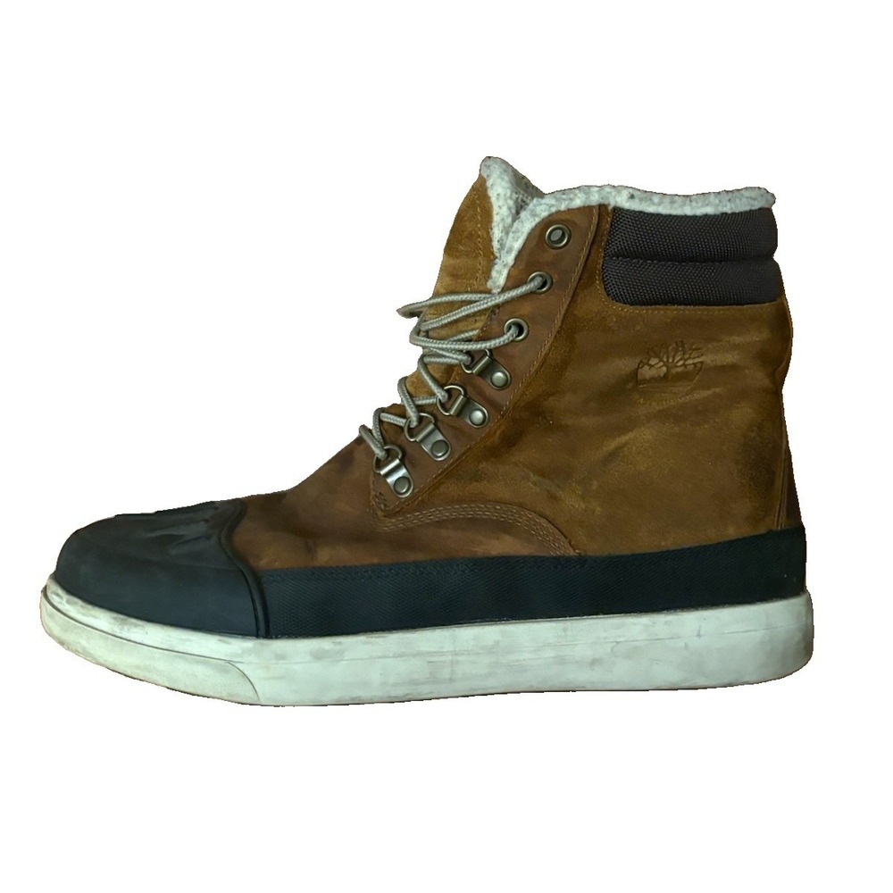 Timberland Ashwood Park Warm Lined Chukka Boots Men's 10.5 Brown Suede